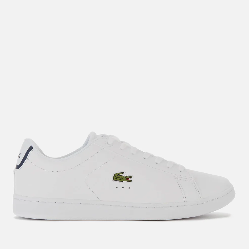 Lacoste Men's Carnaby Evo Leather Trainers - White Image 1
