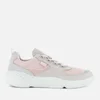 Lacoste Women's Wildcard 319 Leather Trainers - Off White - Image 1
