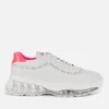 Bronx Women's Bubbly Running Style Trainers - White/Neon Pink - Image 1