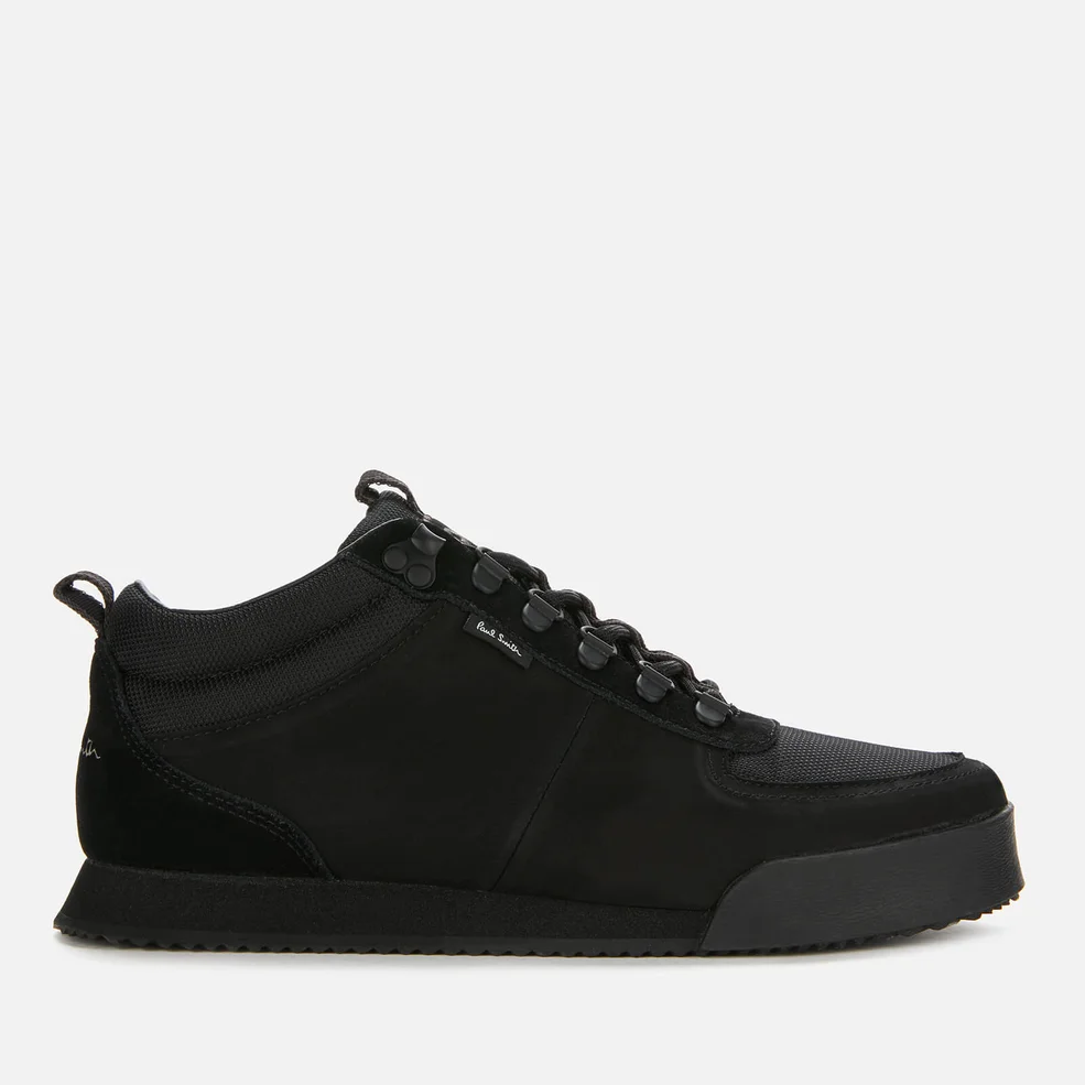 PS Paul Smith Men's Harlan Hiking Style Trainers - Black Image 1