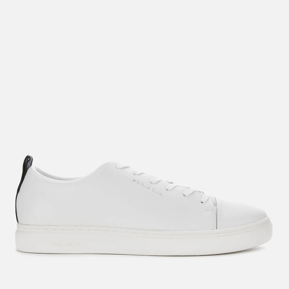 PS Paul Smith Men's Lee Leather Cupsole Trainers - White Image 1