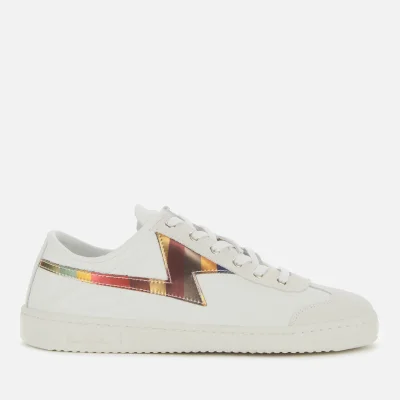 Paul Smith Women's Ziggy Leather/Suede Low Top Trainers - White