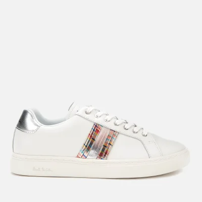 Paul Smith Women's Lapin Leather Cupsole Trainers - White