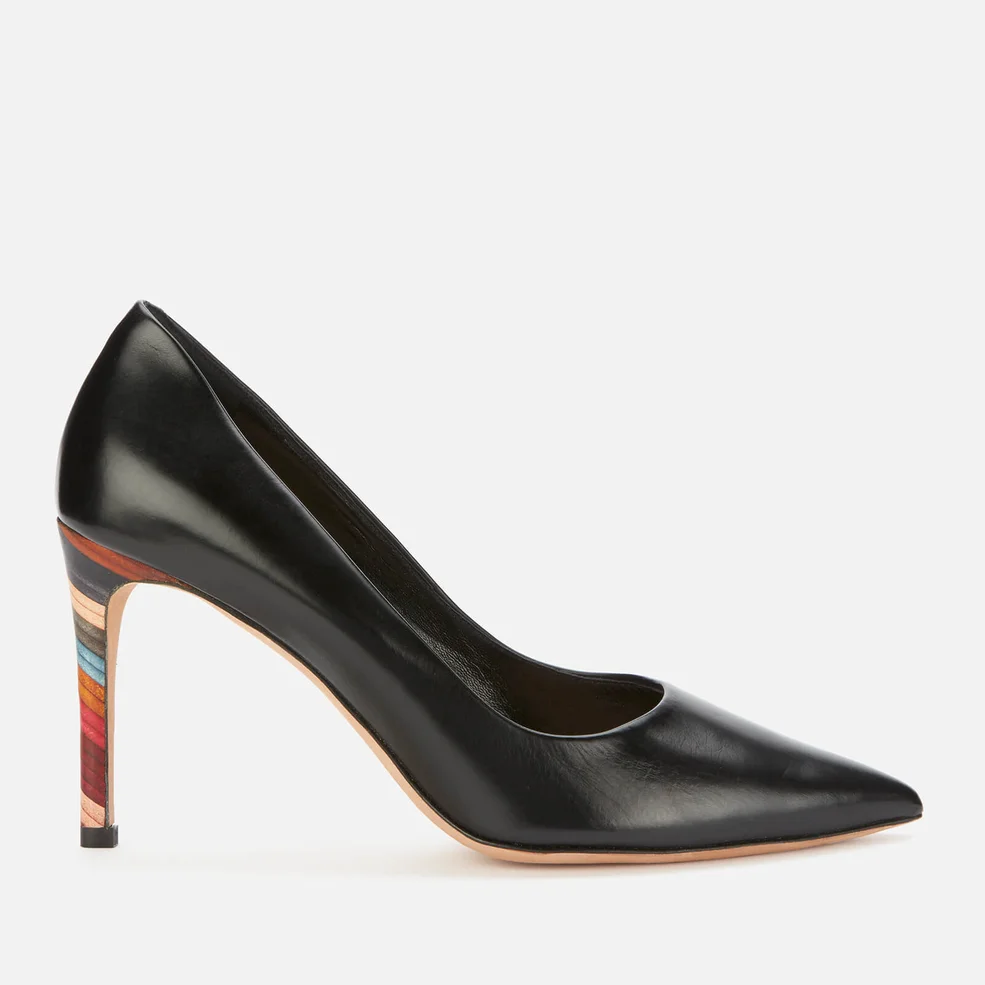 Paul Smith Women's Annette Swirl Leather Court Shoes - Black Image 1