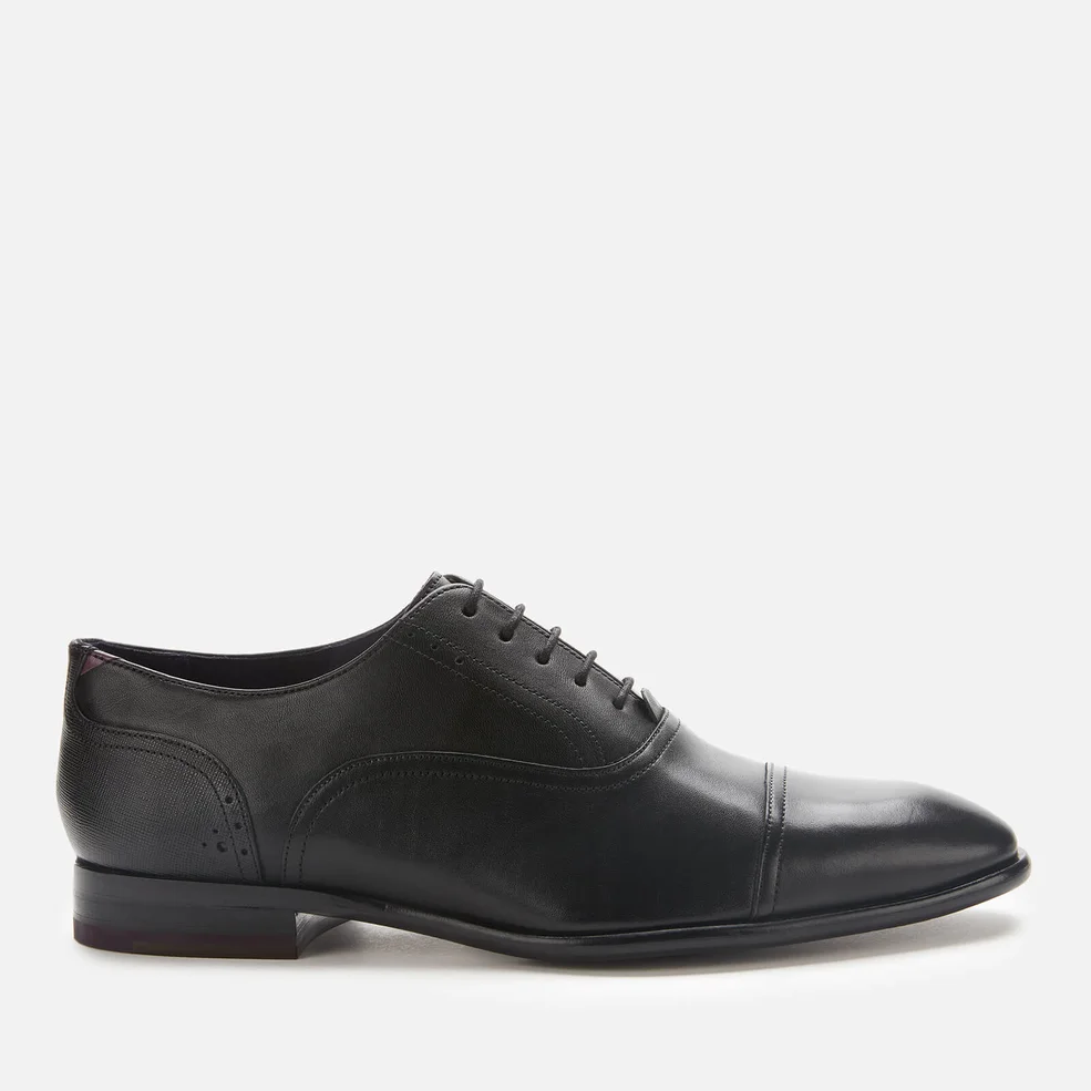 Ted Baker Men's Circass Leather Toe Cap Oxford Shoes - Black Image 1