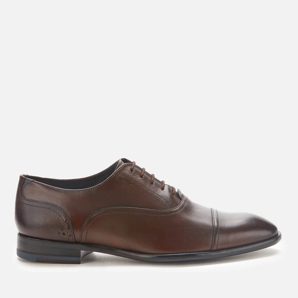 Ted Baker Men's Circass Leather Toe Cap Oxford Shoes - Brown Image 1