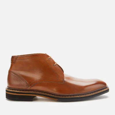 Ted Baker Men's Crint Leather Desert Boots - Dark Tan