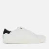 Ted Baker Men's Leepow Leather Cupsole Trainers - White/Tan - Image 1