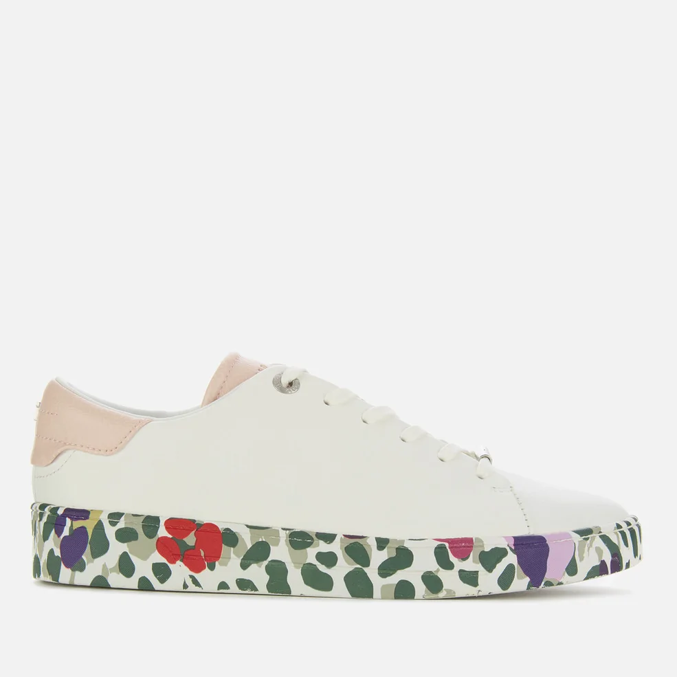 Ted Baker Women's Weni Leather Low Top Trainers - White Image 1