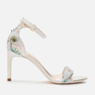 Ted Baker Women's Mwilli Barely There Heeled Sandals - White/Blue