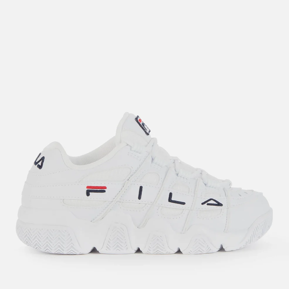 FILA Women's Uproot Trainers - White/Navy/Red Image 1
