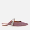Kurt Geiger London Women's Princely Leather Pointed Flat Mules - Lilac - Image 1