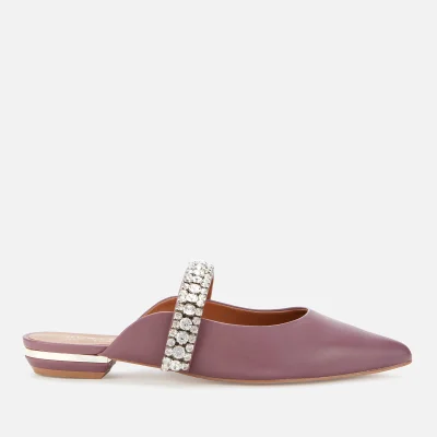 Kurt Geiger London Women's Princely Leather Pointed Flat Mules - Lilac