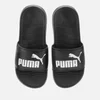 Puma Men's Popcat 20 Slide Sandals - Puma Black/Puma White - Image 1