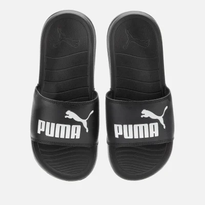 Puma Men's Popcat 20 Slide Sandals - Puma Black/Puma White