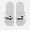 Puma Men's Popcat 20 Slide Sandals - Puma White/Puma Black - Image 1