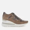 Dune Women's Elouera Wedged Trainers - Taupe - Image 1