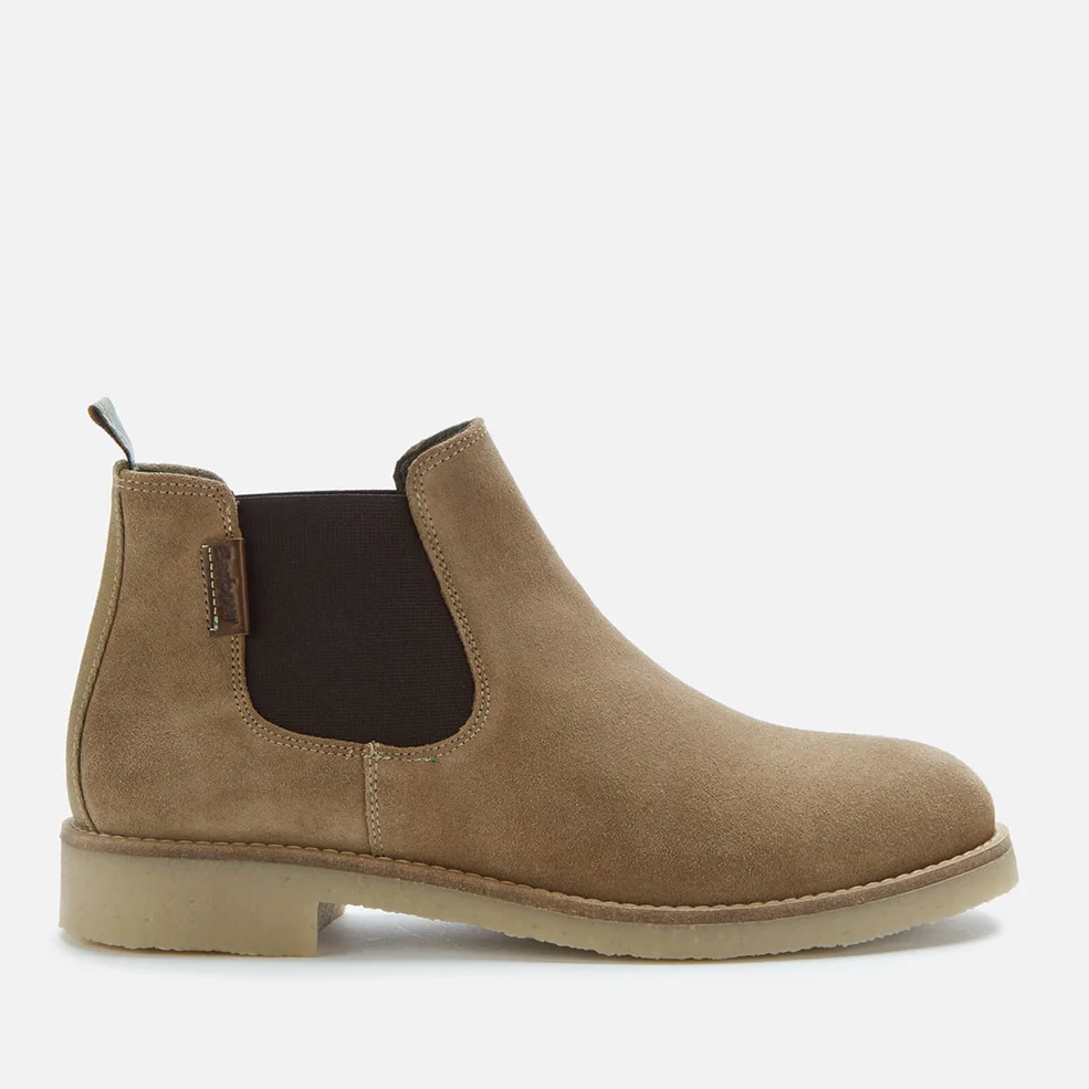 Barbour Women's Nicole Suede Chelsea Boots - Taupe Suede Image 1