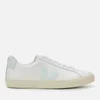 Veja Women's Esplar Leather Low Top Trainers - Extra White/Menthol - Image 1