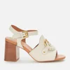 See By Chloé Women's Leather Heeled Sandals - Chalk - Image 1