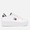 Tommy Jeans Women's Platform Trainers - Red/White/Blue - Image 1