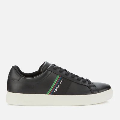 PS Paul Smith Men's Rex Leather Low Top Trainers - Black