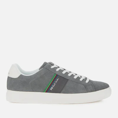 PS Paul Smith Men's Rex Leather Low Top Trainers - Grey