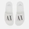 Armani Exchange Men's Slide Sandals - White - Image 1