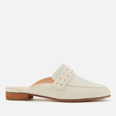 Clarks Women's Pure Leather Mules - White