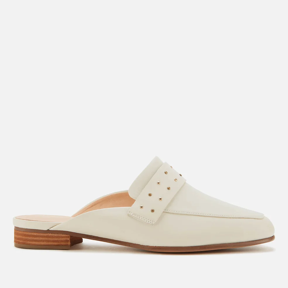 Clarks Women's Pure Leather Mules - White Image 1