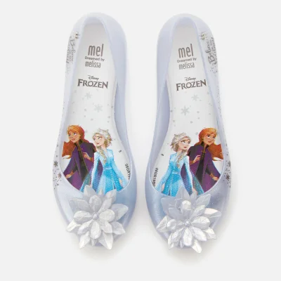 Mini Melissa Kids' Disney Frozen Ultragirl Ballet Flats - Iridescent Ice Flower