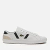 Lacoste Men's Sideline 120 3 Low Top Trainers - White/Off White - Image 1