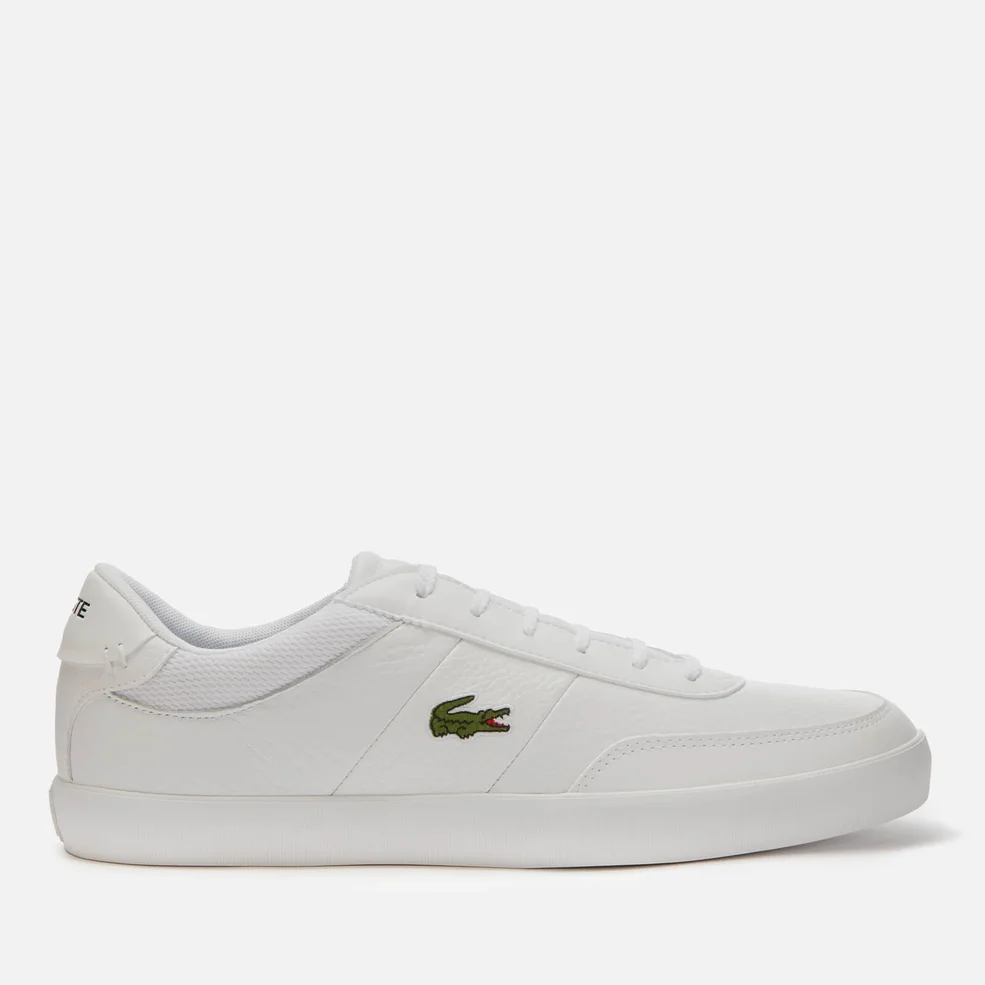 Lacoste Men's Court Master 120 Low Top Trainers - White Image 1