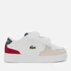 Lacoste Toddler's Masters Cup 120 Velcro Trainers - White/Navy/Red - Image 1