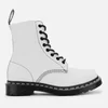 Dr. Martens Women's 1460 Pascal Virginia Leather 8-Eye Boots - Optical White - Image 1