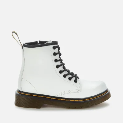 Dr. Martens Kids' 1460 J Lace Up Boots - White Rosario