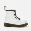 Dr. Martens Toddlers' 1460 T Lace Up Boots - White Rosario - Image 1