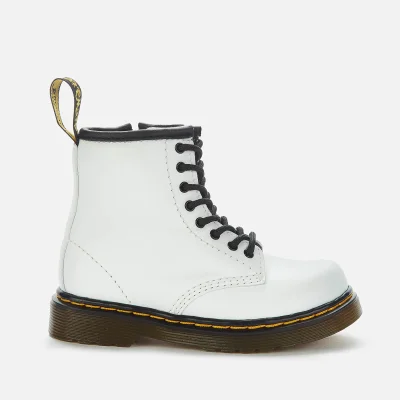 Dr. Martens Toddlers' 1460 T Lace Up Boots - White Rosario