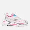 Ash Women's Flex Chunky Trainers - White/Silver/Deep Pink - Image 1