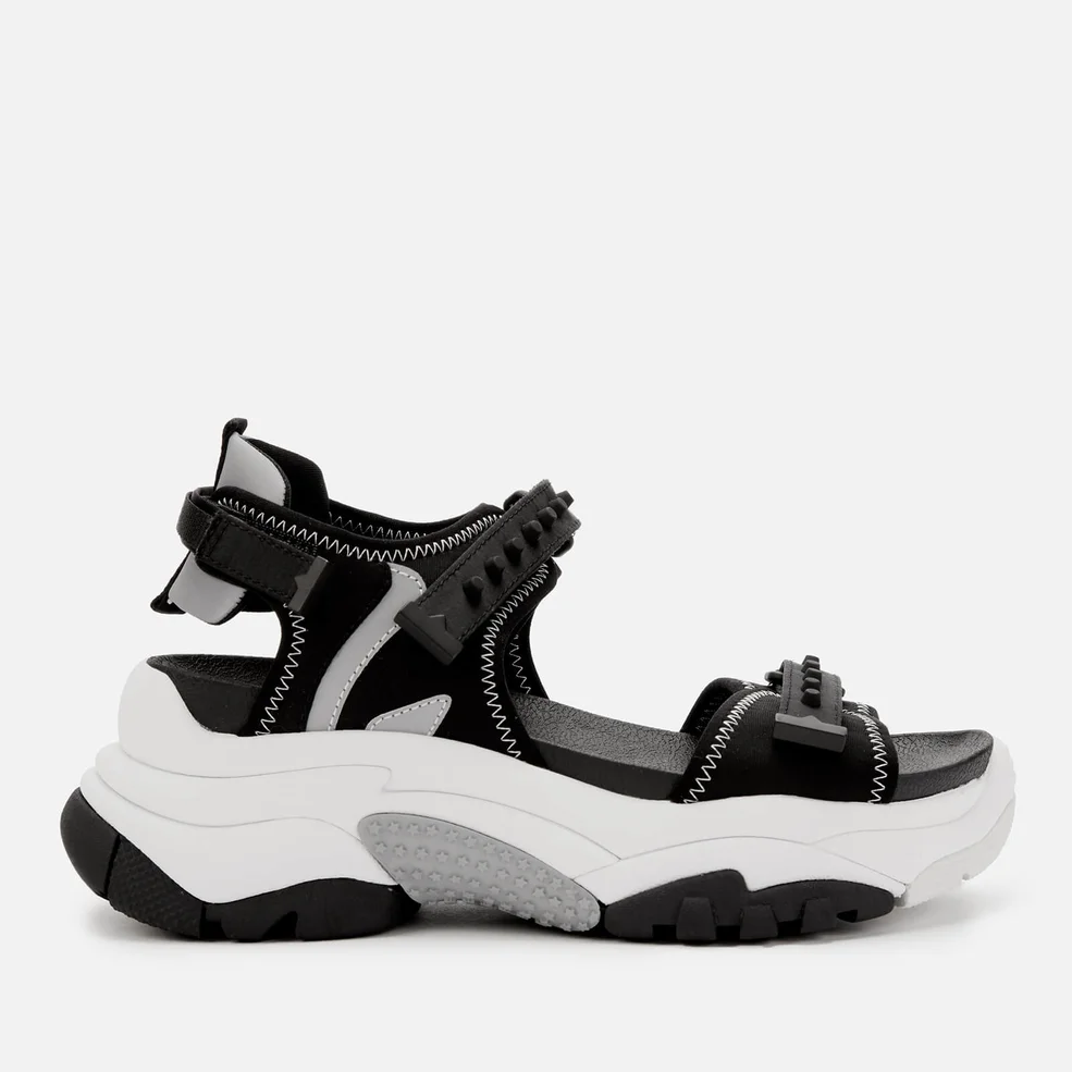 Ash Women's Adapt Chunky Sandals - Black/Silver Image 1