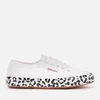 Superga Women's 2750 Cotw Printed Foxing Trainers - White Leopard - Image 1