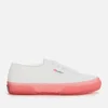 Superga Women's 2750-Cotutransparentsole Trainers - White/Pink - Image 1