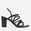 Vagabond Women's Penny Leather Block Heeled Sandals - Black - Image 1
