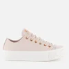 Converse Women's Chuck Taylor All Star Lift Speckled Ox Trainers - Platinum Violet/Rose Maroon - Image 1