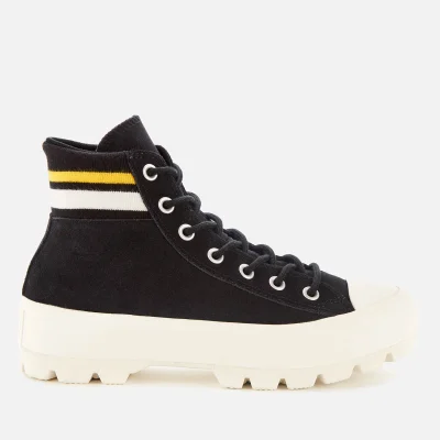 Converse Women's Chuck Taylor All Star Lugged Varsity Hi-Top Trainers - Black/Amarillo/Egret