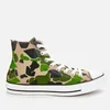Converse Men's Chuck Taylor All Star Camo Hi-Top Trainers - Black/Candied Ginger/White - Image 1
