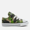 Converse Toddlers' Chuck Taylor All Star 1V Camo Ox Trainers - Black/Khaki/White - Image 1