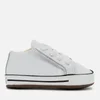 Converse Babies Chuck Taylor All Star Cribster Canvas Color Mid Trainers - White/Natural Ivory/White - Image 1