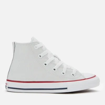 Converse Kids' Chuck Taylor All Star Twisted Varsity Hi-Top Trainers - Photon Dust/Garnet/White