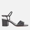 Whistles Women's Multi Strappy Block Heeled Sandals - Black - Image 1